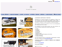 Tablet Screenshot of chapiteaux-traiteur.fr